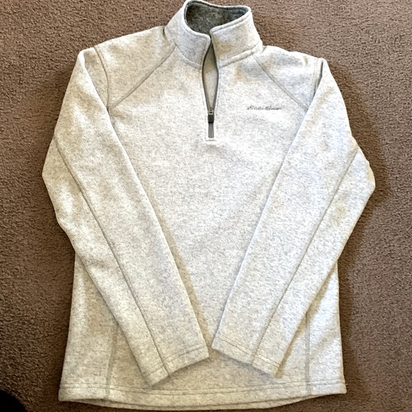 Mens Eddie Bauer 1/4. Zip Pullover Sweater Small - Picture 1 of 7
